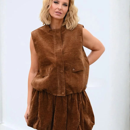 Colete bombazine bolsos aba